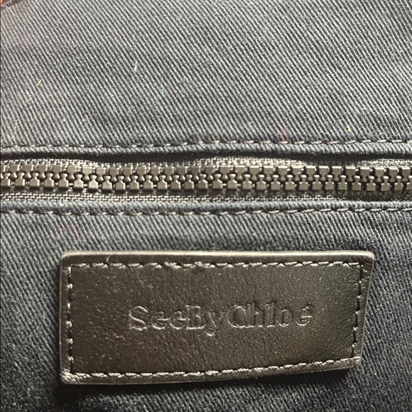 See by Chloé Black Joy Rider Backpack Chloe - Picture 8 of 8